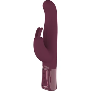 She.E.O Rabbit Rotativ Reîncărcabil — 10 Vibrații, 3 Rotații Vișiniu
