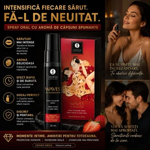 Shunga Waves Of Pleasure — Spray Căpșuni Spumante 20 ml