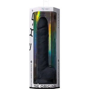 Silex-D 38 cm – Model Realist silexpan, cu Ventuză Negru
