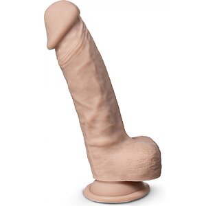 SILEXD Real Skin Model 1 — 17.8 cm, Ventuză Puternică pe Denysa.ro