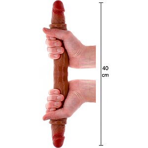 Dildo Dublu Capat Silicon 40 Cm