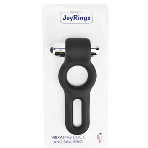 Silicone Vibrating Ring Negru
