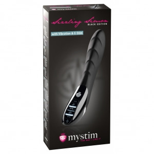 Sizzling Simon Estim Vibrator Negru