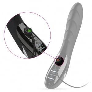 Sizzling Simon Estim Vibrator Negru