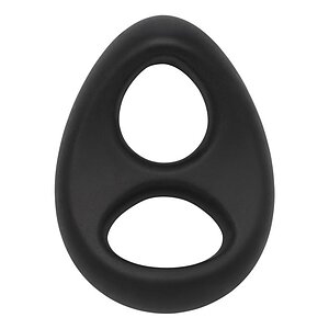 Inel Pt Penis Soft Silicone Stallion C-Ring Negru