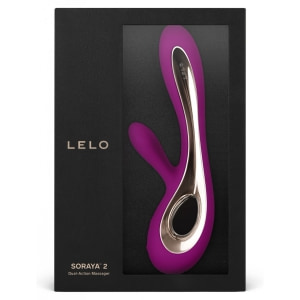 Vibrator Rabbit Lelo Soraya 2 cu Două Motoare Mov
