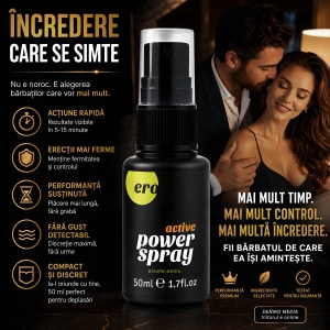 Spray Pentru Erecții Ero Active Power Spray Men 50 ml