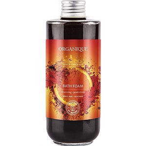 Spumă de baie Spicy cu portocale, scorțișoară și ardei iute Organique pe Denysa.ro