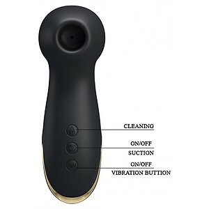 Stimulator Clitoris Pretty Love Royal Pleasure Negru