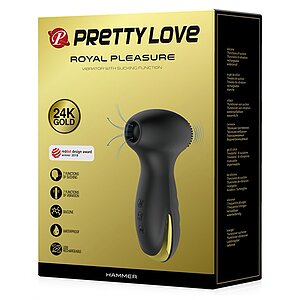 Stimulator Clitoris Pretty Love Royal Pleasure Negru
