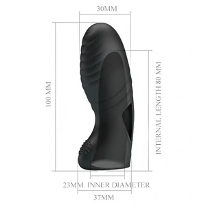 Stimulator Cu Vibrații Clitoris Pretty Love Alan Negru