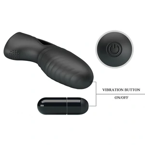 Stimulator Cu Vibrații Clitoris Pretty Love Alan Negru