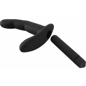 Stimulator Prostată Finger Rebel Naughty Negru