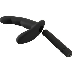 Stimulator Prostată Finger Rebel Naughty Negru