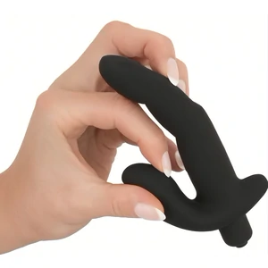 Stimulator Prostată Finger Rebel Naughty Negru