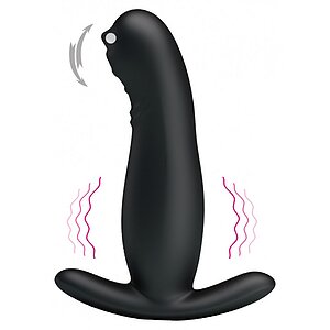 Stimulator Prostată Mr. Play Tickling Negru pe Denysa.ro