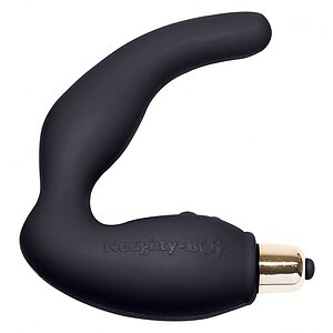 Stimulator Prostată Naughty Boy 7 Speed Negru pe Denysa.ro