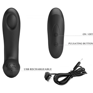 Stimulator Prostată Pretty Love Archenemy App Negru