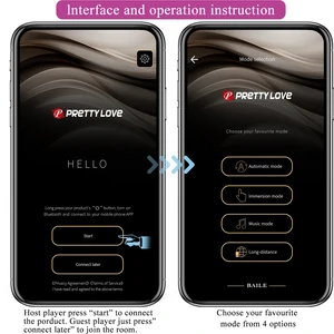 Stimulator Prostată Pretty Love Archenemy App Negru