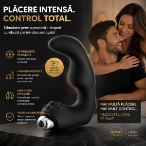 Stimulator Prostată Rebel Negru