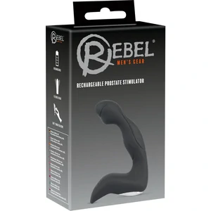 Stimulator Prostată Reîncărcabil Rebel Negru