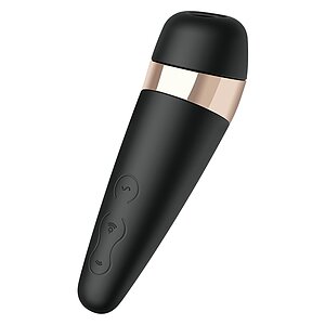 Stimulator Satisfyer Pro 3 Vibration Negru pe Denysa.ro