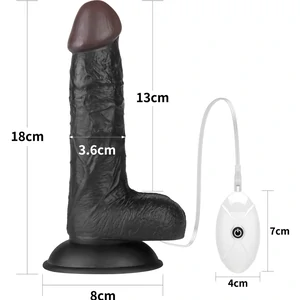Strap-On Ajustabil Cu 10 Funcții De Vibrație Maro