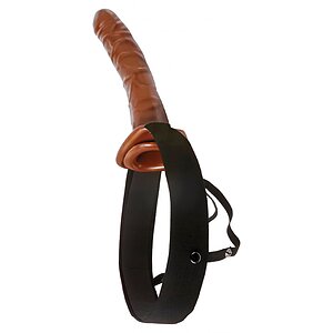 Strepon Strap-On Chocholate Dream 25cm Negru