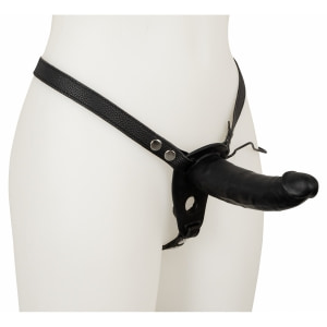 Strap On Cu Vibrații Double Thruster Negru pe Denysa.ro