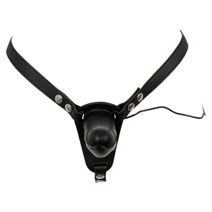 Strap On Cu Vibrații Double Thruster Negru