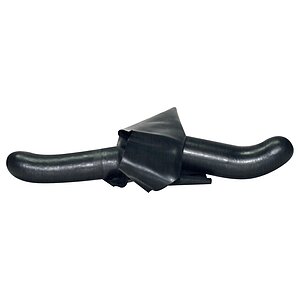 Strap-On Dublu Latex L Negru pe Denysa.ro