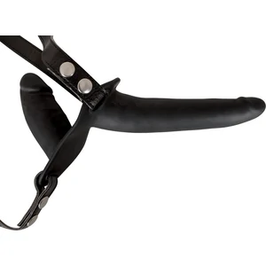 Strap On Dublu Negru