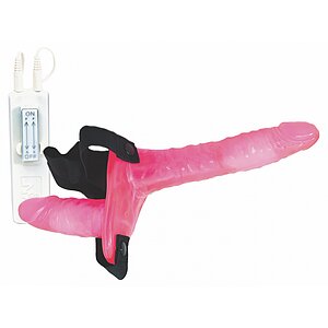 Strap-on Dublu Pentru Femei Joyride Roz pe Denysa.ro