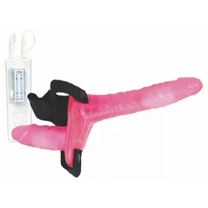 Strap On Dublu Nmc Joyride Roz Cumpara Strap On Dublu Roz Online