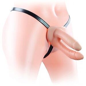 Strap On Dublu Vaginal Si Anal