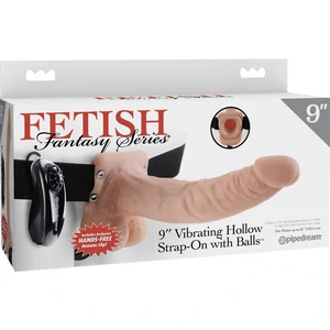 Strap-on Fetish Fantasy 24cm cu Vibrații