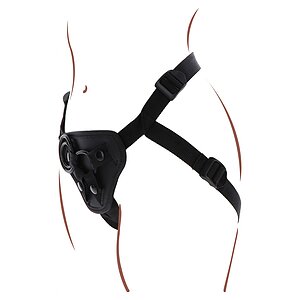Strap-On Harness Negru