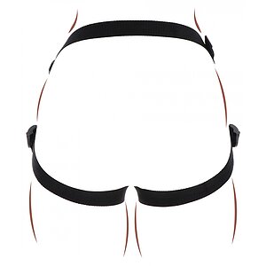 Strap-On Harness Negru