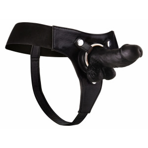 Strap-On Realistic 6 Inch Negru Strap-On Realistic 6 Inch Negru pe Denysa.ro
