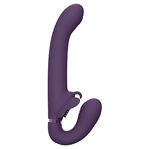 Strap-On Satu Pulse-Wave And Vibrating Mov pe Denysa.ro