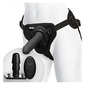 Strap On Cu Vibrator Reincarcabil Usb