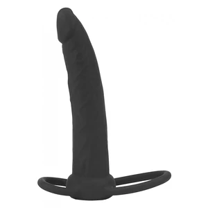Strap-On Stimulare Anală Double Prober Negru pe Denysa.ro