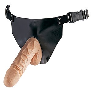 Strap On Dublu Strap On Superwoman Natural