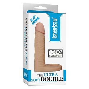 Strap-On The Ultra Soft Double 15cm