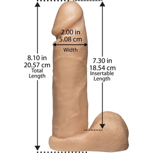Strap On Vac-U-Lock Set 20cm