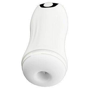 Stroker Masturbator 10 Moduri Vibrație 3 Viteze Sucțiune Alb pe Denysa.ro
