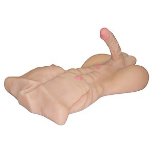 Strong Man Torso Masturbator – Penis 17 cm, Greutate 6,25 Kg