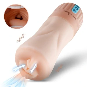 Masturbator Pentru Barbati Cu Suctiune Si Vibratii Reglabile Masturbator Sucktroker Ii Mistress Cu 5 Trepte Suctiune