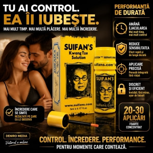 Suifan Kwang Tze China Brush Control Al Ejaculării 5ml