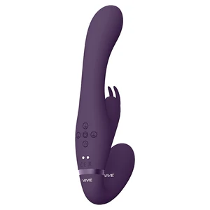 Suki Vibrating Strapless Strap-on Rabbit Mov